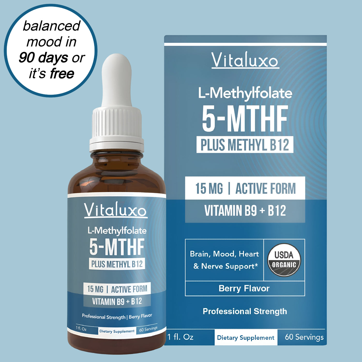 Vitaluxo™ L-Methylfolate Plus Methyl-B12